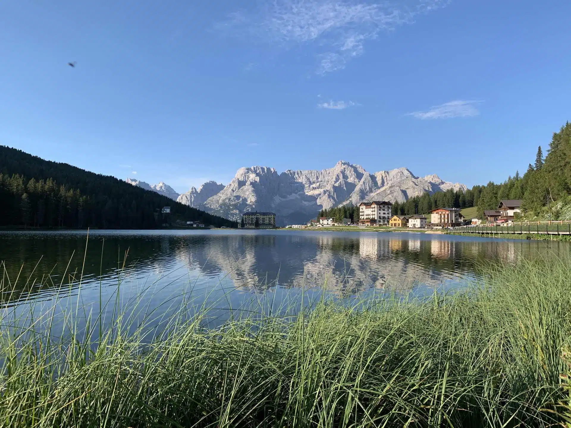 Besuchen Sie die Dolomiten